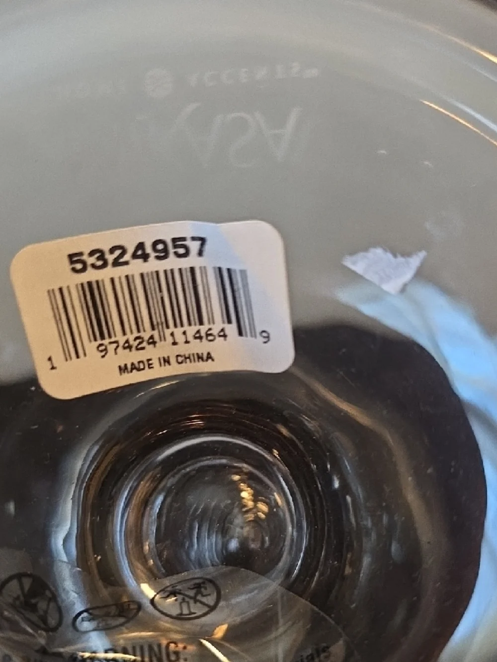 Mikasa Smokey Glass Candle Holders - Pair